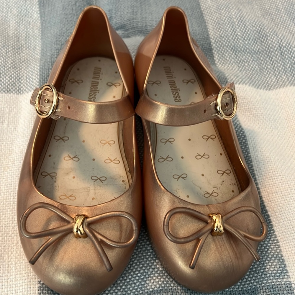 Mini Melissa Sweet Mary Jane Flat Size 10